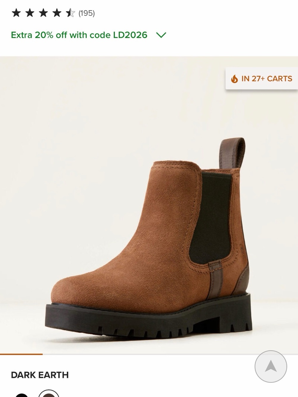 Dark Earth Chelsea Boots - Classic Slip-On Style